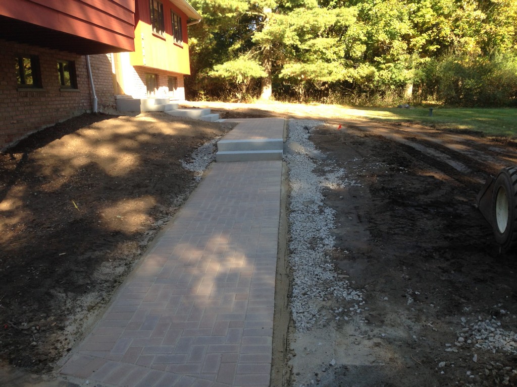 Front Walkway After