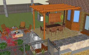 Create an Outdoor Living Space with Twin Oaks Landscape