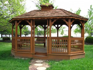 It's just a gazebo, eric