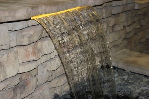 stone waterfall