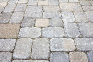 Backyard Concrete Pavers Patio