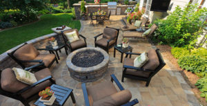 Outdoor Living Space Hardscape