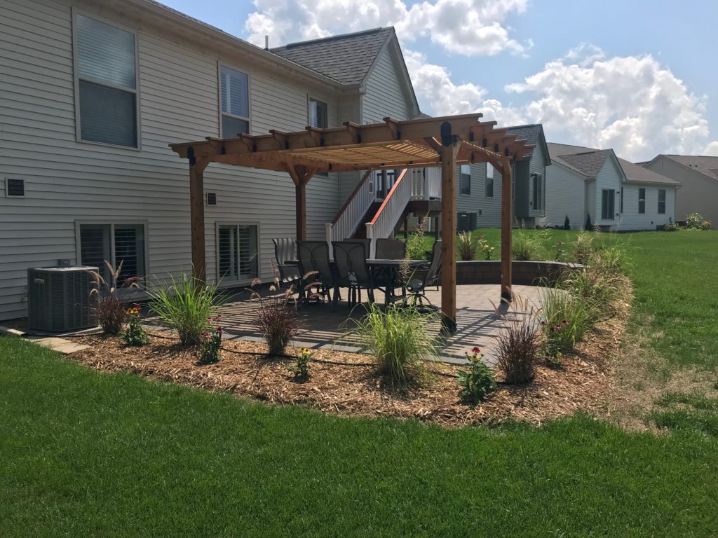 Pergola Over Paver Patio